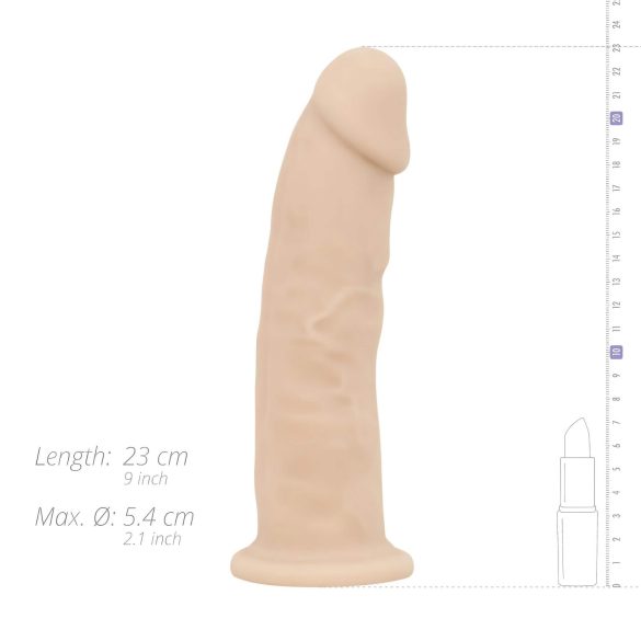 Real Fantasy Xavier - dildo ar reālistisku izskatu 23 cm naturāls