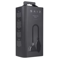 Saiz Basic - klitora pumpa caurspīdīga-melna