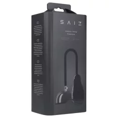   Saiz Premium - automātiskā vakuuma pumpis dzimumloceklim caurspīdīgs-melns