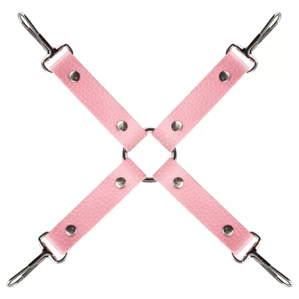 Secret Pleasure Chest - BDSM komplekts pieredzējušajiem - 14 daļas (rozā)