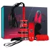 Secret Pleasure Chest - BDSM komplekts pieredzējušajiem - 10 daļas (sarkans)