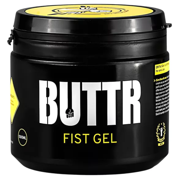 BUTTR fisting želeja, ūdens bāzes lubrikants, 500ml