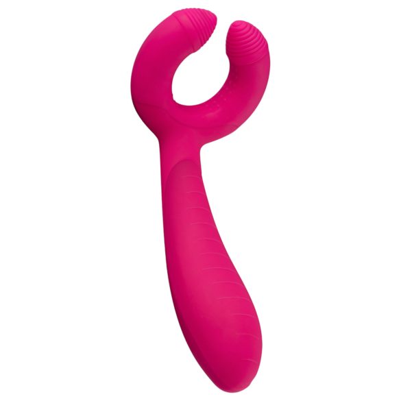 Easytoys Couple - pāru vibrators, uzlādējams, ūdensizturīgs, rozā