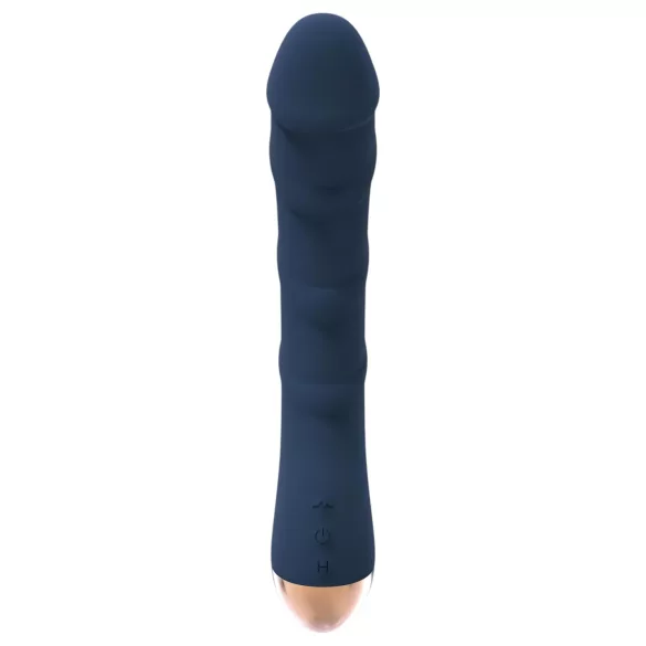 Goddess Atlas - G-punkta vibrators uzlādējams ūdensizturīgs sildošs zils