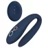 Goddess Ares - pāru vibrators, fleksibls, zils
