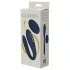 Goddess Ares - pāru vibrators, fleksibls, zils