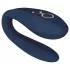 Goddess Ares - pāru vibrators, fleksibls, zils