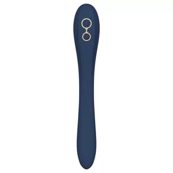 Goddess Ares - pāru vibrators, fleksibls, zils