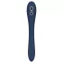 Goddess Ares - pāru vibrators, fleksibls, zils