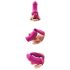 Vibes of Love Duo - 2in1 klitora vibrators (rozā)