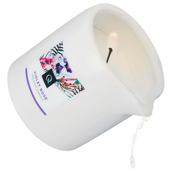 Exotiq - masāžas svece ar rožu aromātu 200g