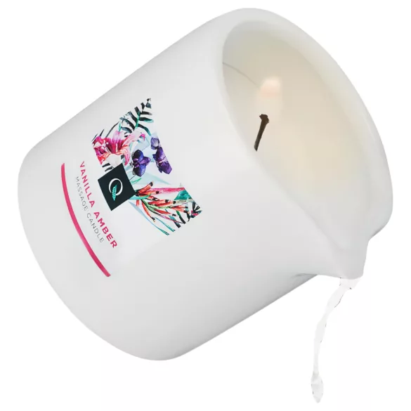 Exotiq - masāžas svece ar vaniļas un ambra aromātu 200g