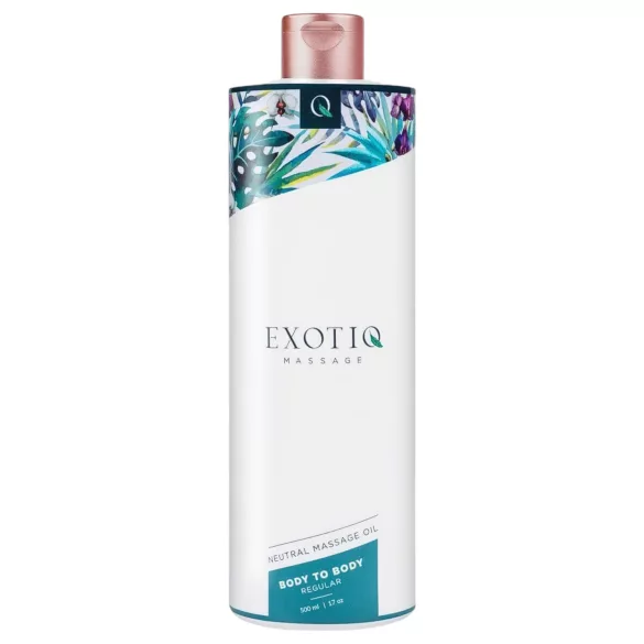Exotiq ķermeņa masāžas eļļa ilgstošai slīdamībai 500ml