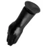 BUTTR piesūcekņa fisting dildo dubultais melns