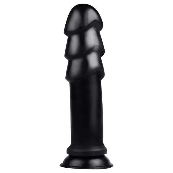 BUTTR Madbull Muzzl - dildo ar piesūcekni melns