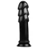 BUTTR Madbull Muzzl - dildo ar piesūcekni melns