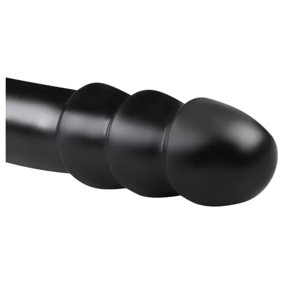BUTTR Madbull Muzzl - dildo ar piesūcekni melns