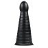 BETRIL melnais velna foolis - piesūcekņa dildo