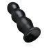 BUTTR Tactical III - piesūcekņa dildo (melns)