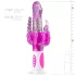 Easytoys Raving Rabbit - 3 zaru vibrators (rozā)