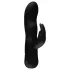 Easytoys Mad Rabbit - klitora un G punkta vibrators ar rokturi melns