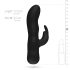 Easytoys Mad Rabbit - klitorstimulators un G-punkta vibrators (melns)