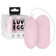   LUV EGG - valkājama uzlādējama radiovibrējošā ola (rozā)