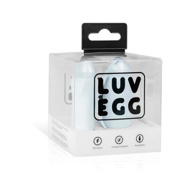 LUV EGG - vibrējošā olīša bezvadu akumulators zilā krāsā