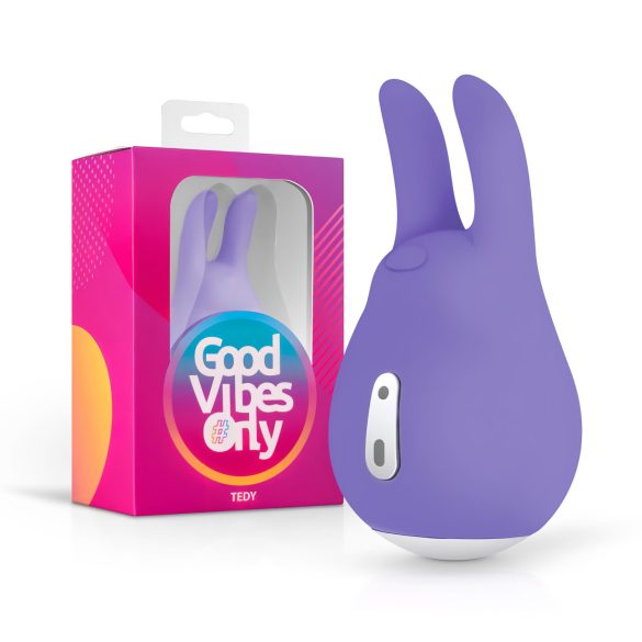 Good Vibes Tedy - uzlād., trusīša klitora vibrators (violets)