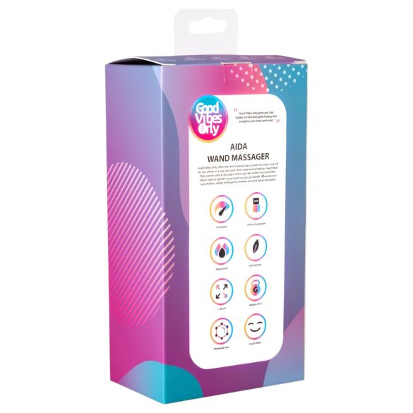Good Vibes Aida - ūdensizturīgs masāžas vibrators tirkīza