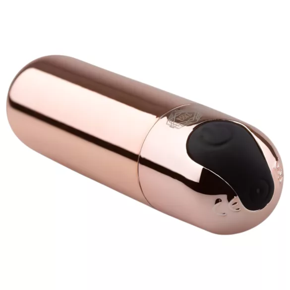 Rosy Gold mini vibrators akumulatora uzlāde rožu zelta krāsa