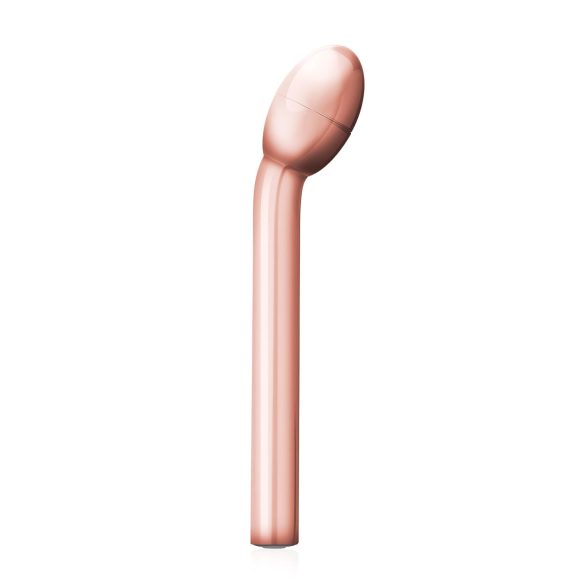 Rosy Gold G-punkta - uzlādējams G-punkta vibrators (rožzelts)