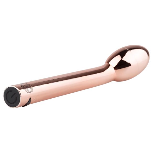 Rosy Gold G-punkta vibrators, uzlādējams, rosegold krāsā