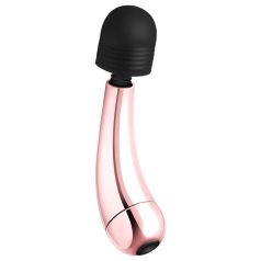 Rosy Gold Wand Mini Curve - masāžas vibrators rosegold