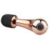 Rosy Gold Wand Mini Curve - masāžas vibrators rosegold