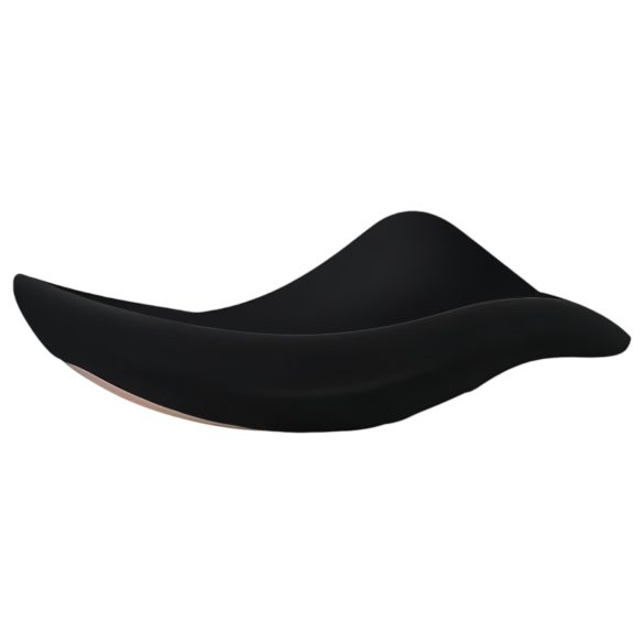 Pantyrebel - vibrējošas biksītes ar tālvadību, akumulatora darbināmas, melnas S-L