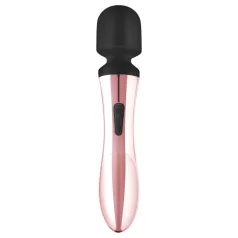   Rosy Gold masāžas vibrators ar izliekumu, uzlādējams, rozā zelta krāsa