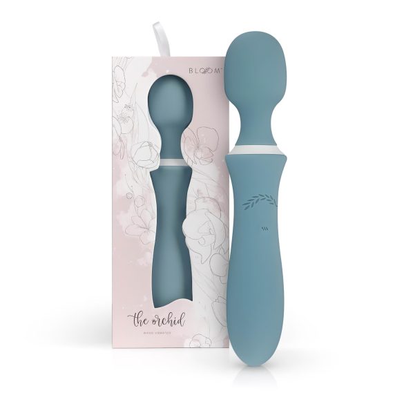 Bloom Orhideja: akumulatora masāžas vibrators (tirkīza)