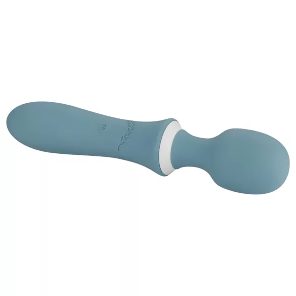 Bloom Orchid Wand - masāžas vibrators ar akumulatoru, tirkīza