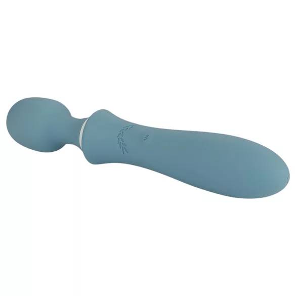 Bloom Orchid Wand - masāžas vibrators ar akumulatoru, tirkīza