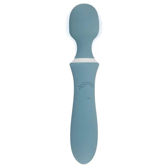 Bloom Orchid Wand - masāžas vibrators ar akumulatoru, tirkīza