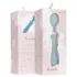 Bloom Orchid Wand - masāžas vibrators ar akumulatoru, tirkīza