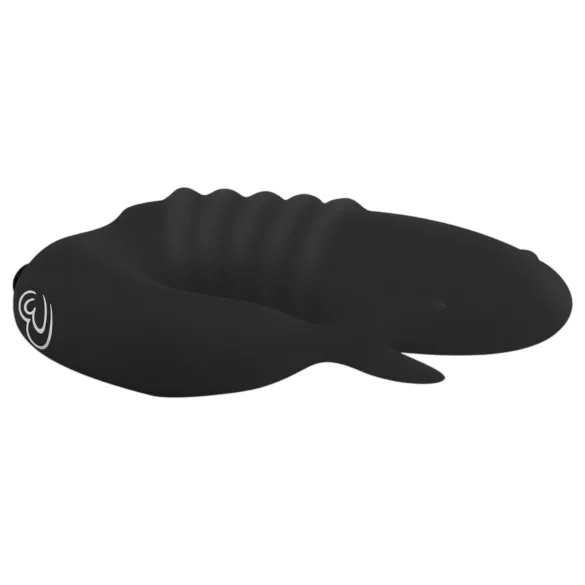 Easytoys pirkstu vibrators 2in1 melns