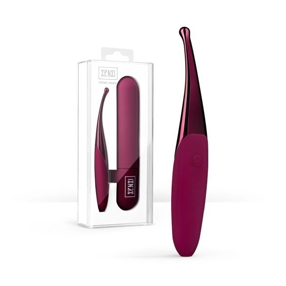 Senzi - akumulatora, ūdensizturīgs klitora vibrators (sarkans)