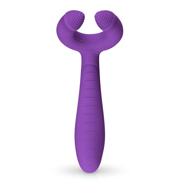 Easytoys pāra vibrators uzlādējams ūdensizturīgs violets