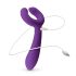 Easytoys Couple - akumulators, ūdensizturīgs vibrators pārim (violets)