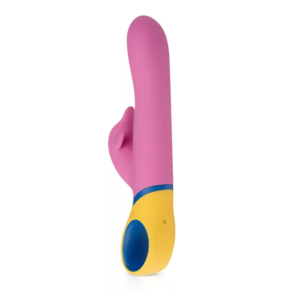 PMV20 rotējošs vibrators ar klitora stimulatoru rozā