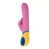 PMV20 rotējošs vibrators ar klitora stimulatoru rozā