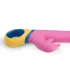 PMV20 rotējošs vibrators ar klitora stimulatoru rozā