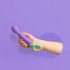 PMV20 akumulatora Wand masāžas vibrators (violets)